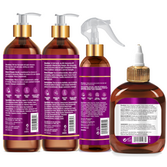 Difeel Pomegranate & Manuka Honey Deluxe Hair Care Collection 4PC 33.8oz