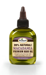 Difeel Premium Natural Hair Oil - Macadamia Oil