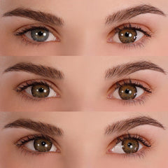 PRIMAL® Delightful Honey - Light Brown Colored Contacts