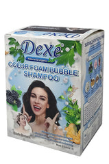Dexe Color Foam Bubble Shampoo - Dark Brown