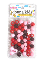 Donna Kids XXL Hair Beads - Red Mix #5848