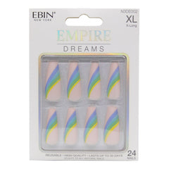 EBIN Press-On Nails Empire Dreams #N3DE002 X-Long