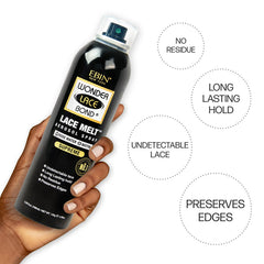 EBIN Wonder Lace Bond Lace Melt Aerosol Spray - Rose Water 6.08oz