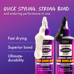EBIN Wonder Weave Bond Hair Bond Glue - Black