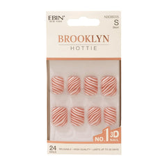 EBIN Press-On Nails Brooklyn Hottie #N3DB005 Short