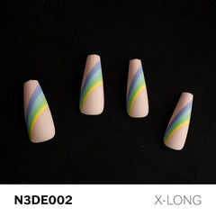 EBIN Press-On Nails Empire Dreams #N3DE002 X-Long