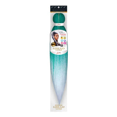 EZBRAID Platinum 2-Tone Color Pre-Stretched Braid 26"
