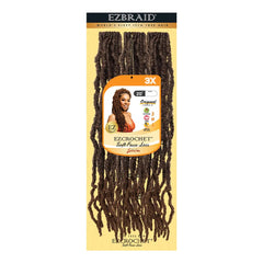 EZBRAID Ezcrochet 3X Soft Faux Locs Braid 20"