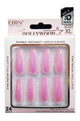 EBIN Press-On Nails Falling in Hollywood - Catwalk #NN3DH003 X-Long