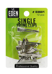 Eden Single Prong Clips #03601