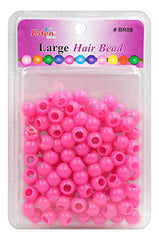 Eden Large Hair Beads Jumbo Pack - Hot Pink #BR89HOT
