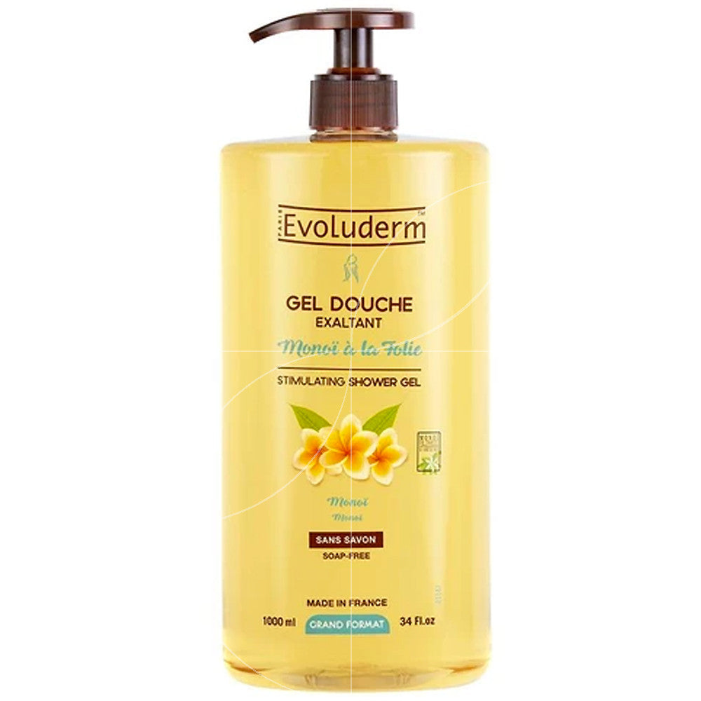 Evoluderm EVOLUDERM® GEL DOUCHE MONOÏ à la FOLIE XL - Authentic Skincare Treatment