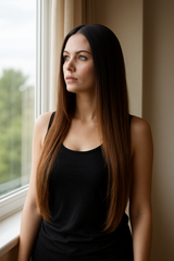 MAGGIE: Deep Part Lace Frontal Synthetic Wig