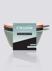 FROMM Large Color Mixing Bowl Set 16oz - 3 Pack