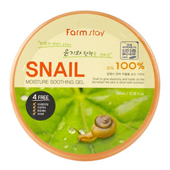 FARMSTAY Snail Moisture Soothing Gel (300ml)