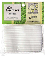 Graham Beauty Spa Essentials Headbands Lycra with Velcro Closure