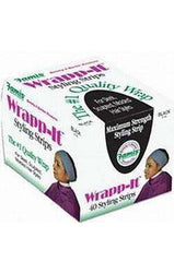 Wrap-It 40 Styling Strips Black #37150