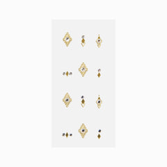 Nicka K Gemstone Nail Stickers - NSGM04