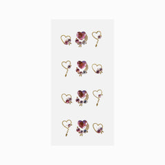 Nicka K Gemstone Nail Stickers - NSGM07
