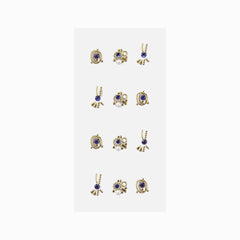Nicka K Gemstone Nail Stickers - NSGM09