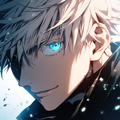 PRIMAL ® Primal Gojo Satoru Blue Cosplay Contact Lenses