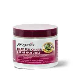 GroGanics Groganics Head Full Of Hair Volumizing Creme Hair Dress 6oz