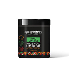 Gummy Professional Braid Control Huge Hold Shining Gel