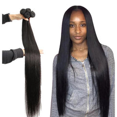 HALO 100% Virgin Human Hair Extensions - Natural Black