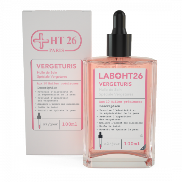 HT26 Paris HT26 PARIS ® VERGETURIS HUILE Traitante Spéciale Vergetures - Authentic Skincare Treatment