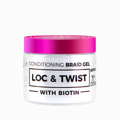Nicka K Loc & Twist Conditioning Braid Gel 10.14oz - Cherry
