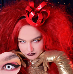 PRIMAL ® Hellraiser II - White Colored Contact lenses