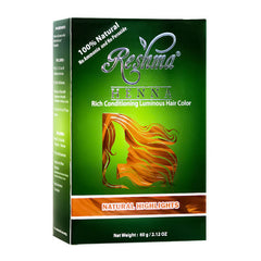 Reshma 30 Minute Henna Highlights Semi-Permanent Hair Color - Natural Highlights