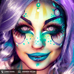 PRIMAL ® Hinata Hyuga Pink & Purple Cosplay Contact Lenses