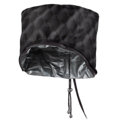 Hot & Hotter 3-In-1 Washable Conditioning Heat Cap Black #5757