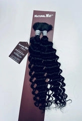 Natural Way 100% Human Hair Peruvian Remy Hair Deep Bulk