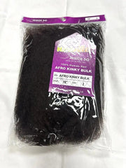 Natural Way 100% Human Hair Afro Kinky Bulk 16"