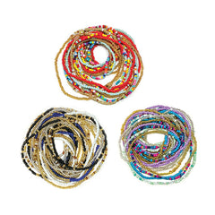 Touch Down Waist Beads - Summer Wave