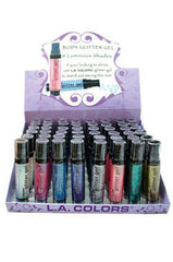 L.A. ColorsBody Glitter Gel 8 Luminous Shades