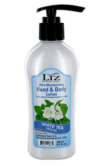 Liz Professional Hand & Body Lotion - White Tea