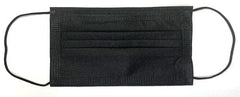 Annie Black Disposable Face Masks with Elastic Earloops