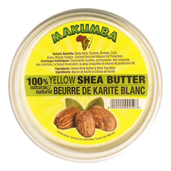 Makumba 100% Yellow Shea Butter 8oz