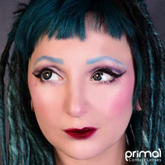 PRIMAL® Mesmerize Ocean - Blue Colored contact Lenses