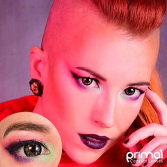 PRIMAL® Mesmerize Emerald - Green Colored Contact Lenses