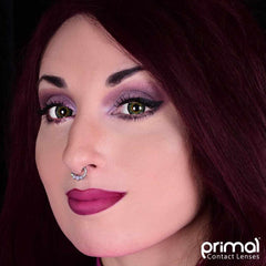 PRIMAL® Temptress Emerald - Green Colored Contact Lenses