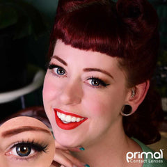 PRIMAL® Moonrise Ash - Grey Colored contact Lenses