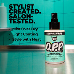 The Doux Press Play O.P.P. One-Pass Press Heat Protection Spray