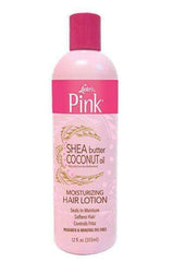 Pink Shea Butter Coconut Oil Moisturizing Hair Lotion