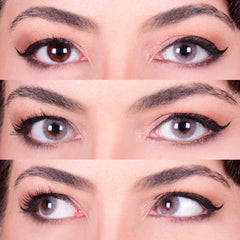 PRIMAL® Pure Ash - Grey Colored Contact Lenses