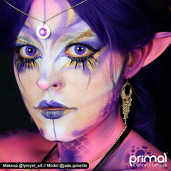 PRIMAL ® Phantom - Purple Colored contact Lenses