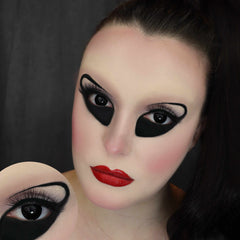 PRIMAL ® Possessed - Black Colored contact Lenses